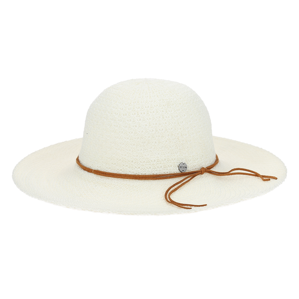 Chapeau de soleil en tricot bloqué Wanderlust Odyssey
