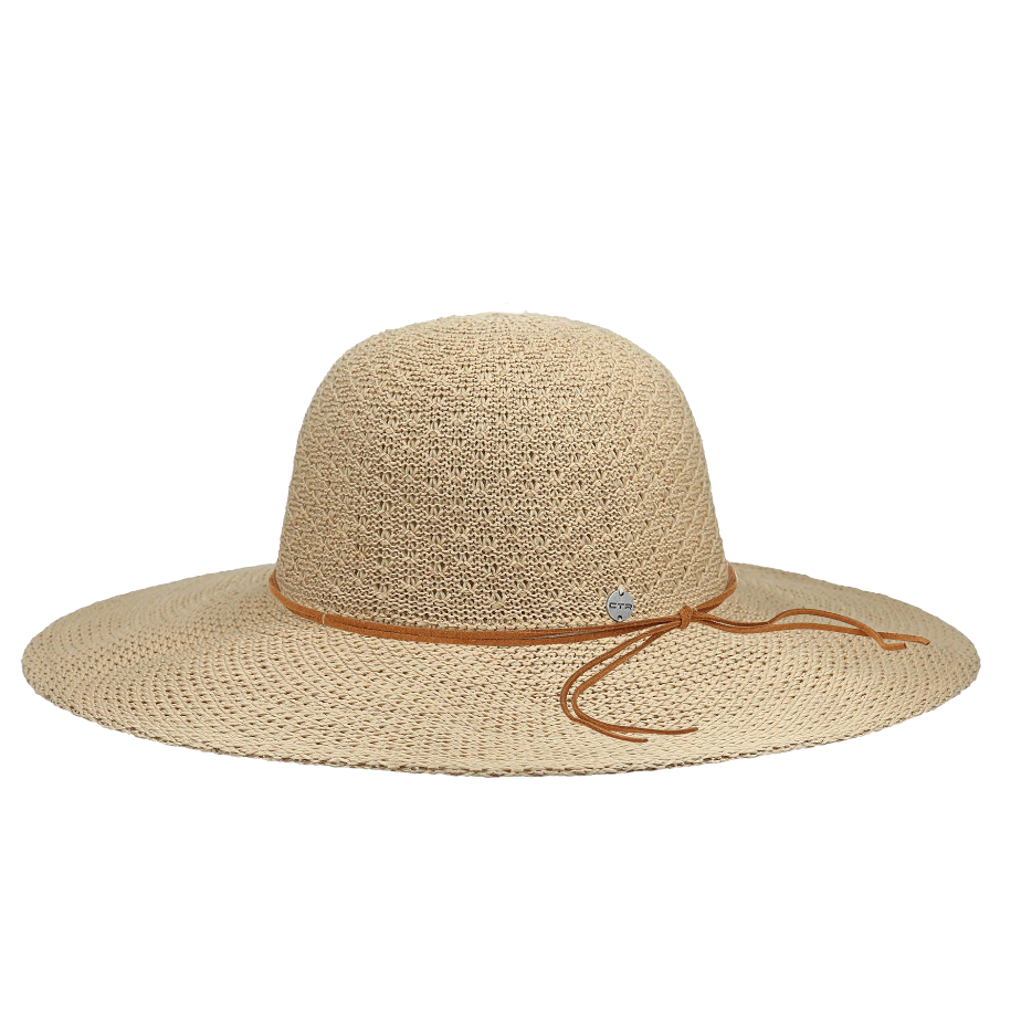 Chapeau de soleil en tricot bloqué Wanderlust Odyssey