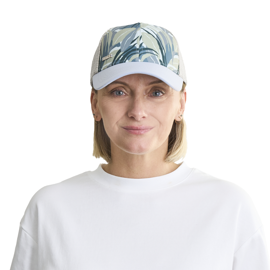 -Wanderlust Ladies Tropical Trucker-