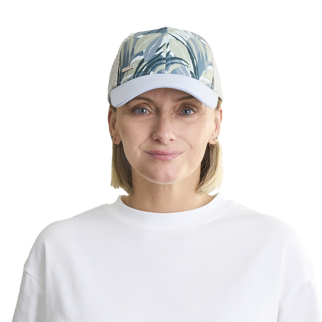 -Wanderlust Ladies Tropical Trucker-