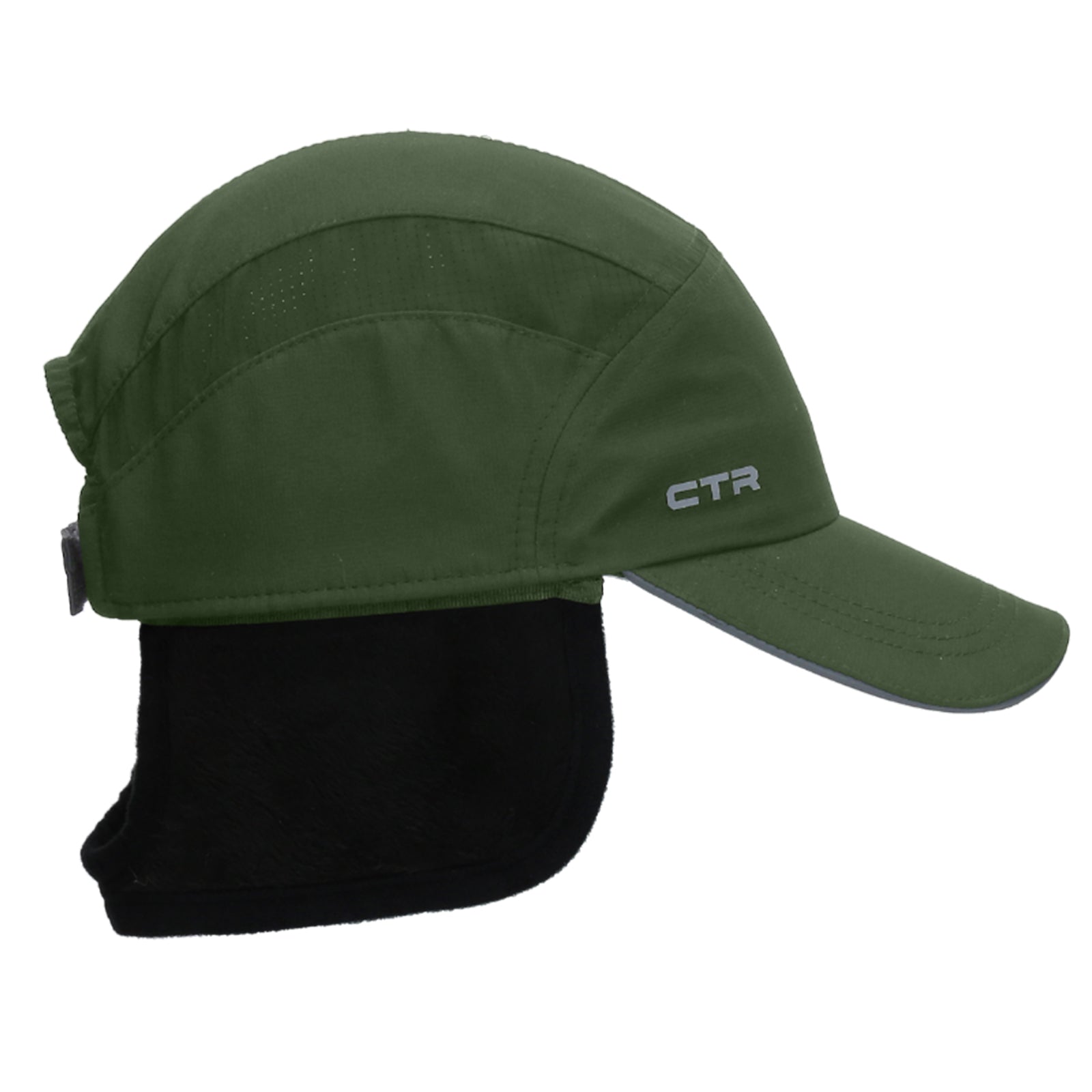 Running Cap With Retractable Earflaps