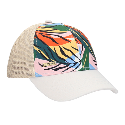 -Wanderlust Ladies Tropical Trucker-